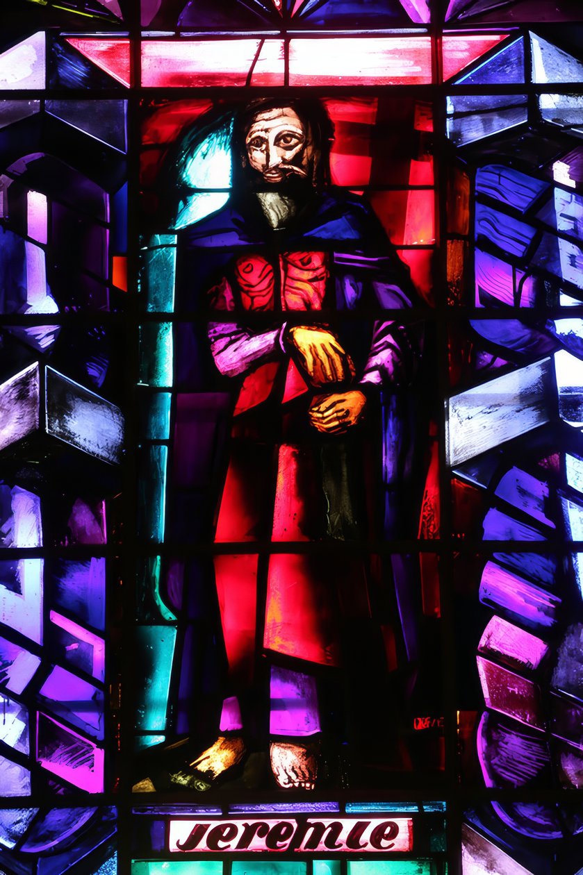 Jeremiah the Weeping Prophet by Marcel Poncet