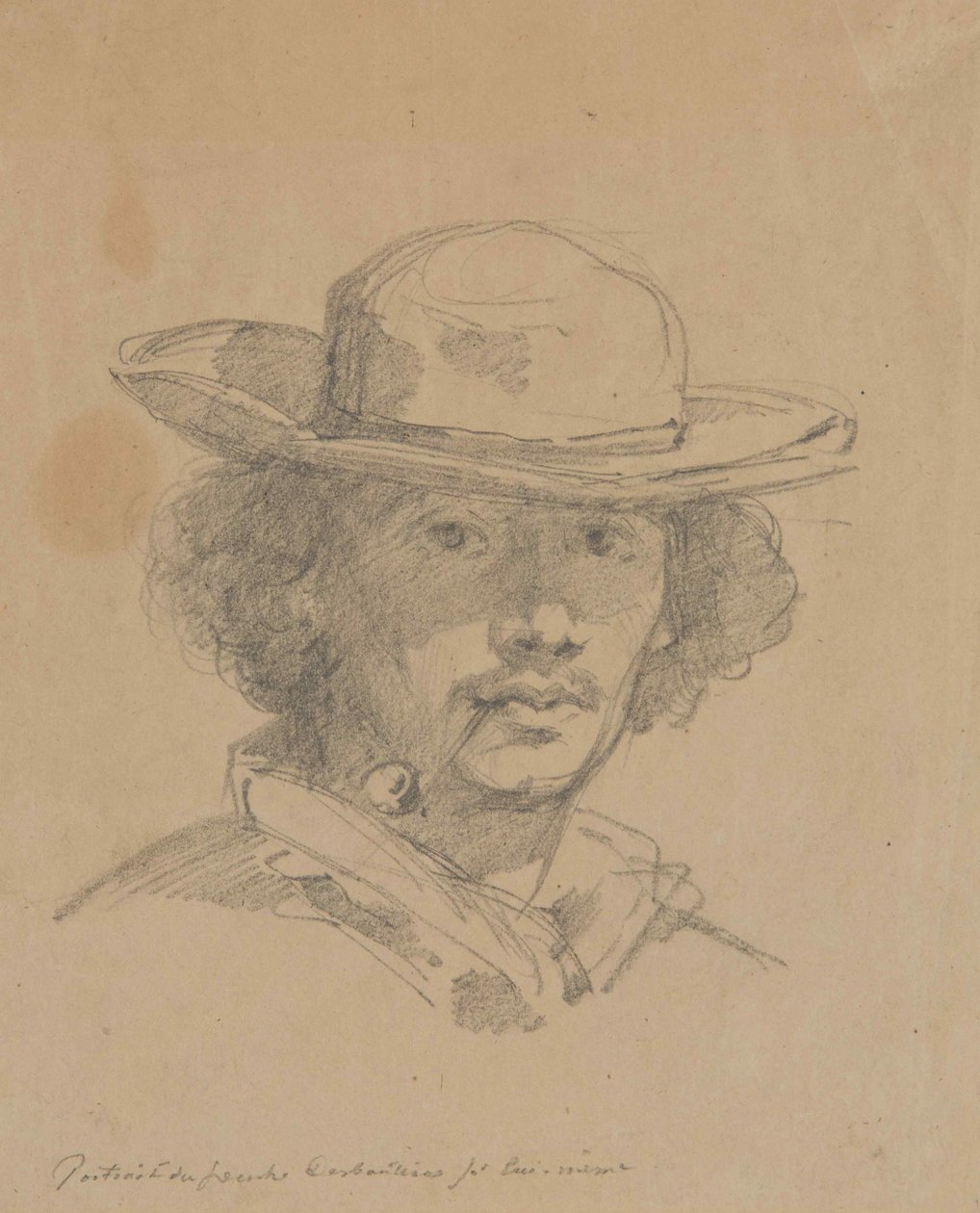 Self-Portrait by Marcellin Gilbert Desboutin