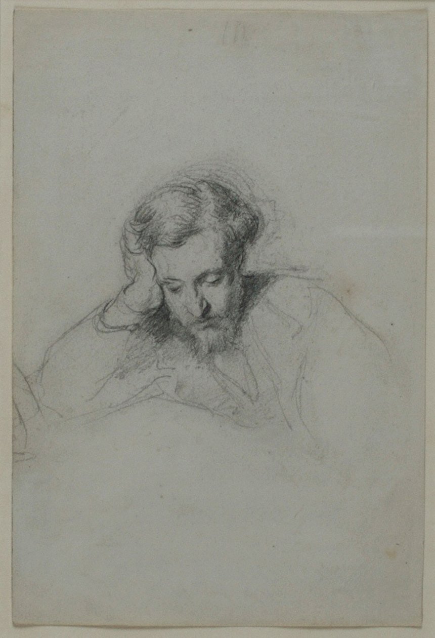 Portrait of the Poet Heinrich Heine 1797-1856, 1853 by Marcellin Gilbert Desboutins