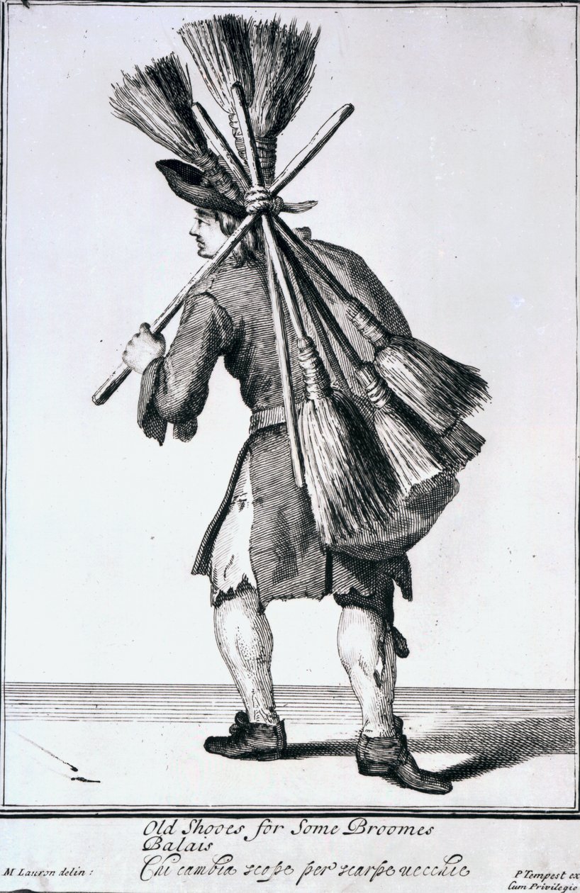 Old Shoes for Some Brooms, from 