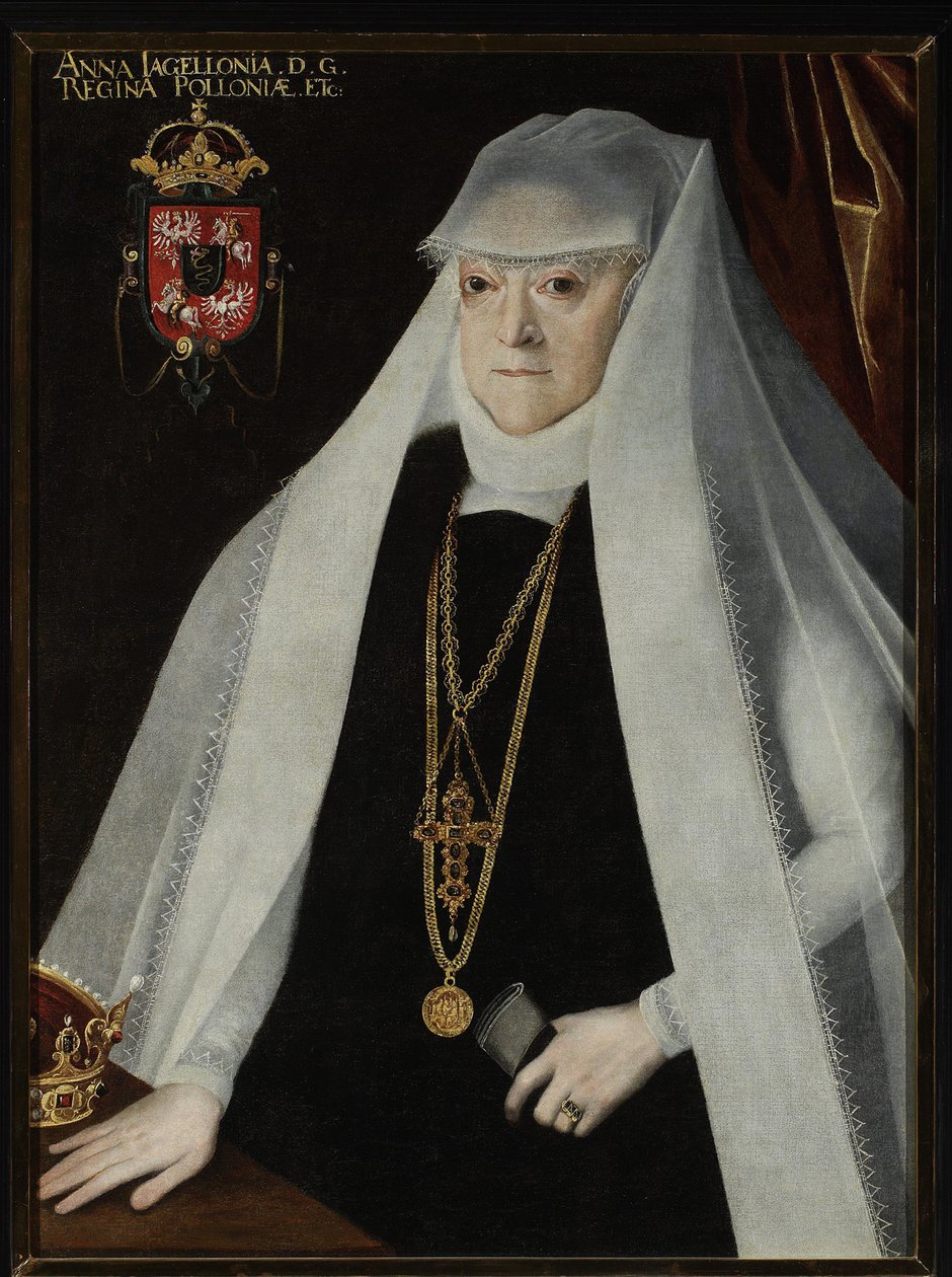 Portrait of Anna Jagiellon, Queen of Poland by Marcin Kober