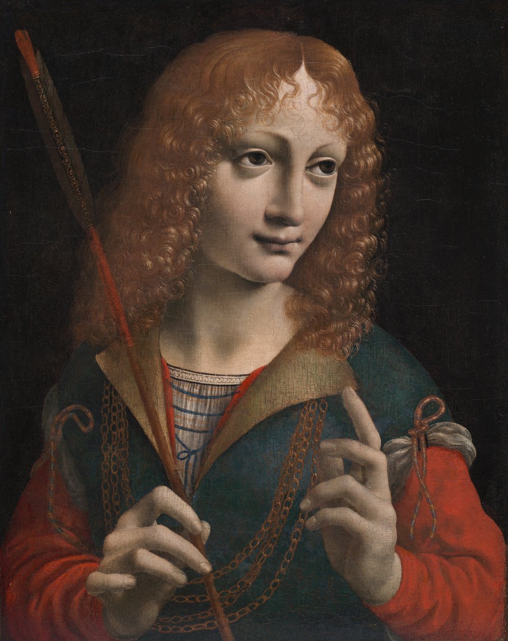 Portrait of a Youth as Saint Sebastian by Marco d