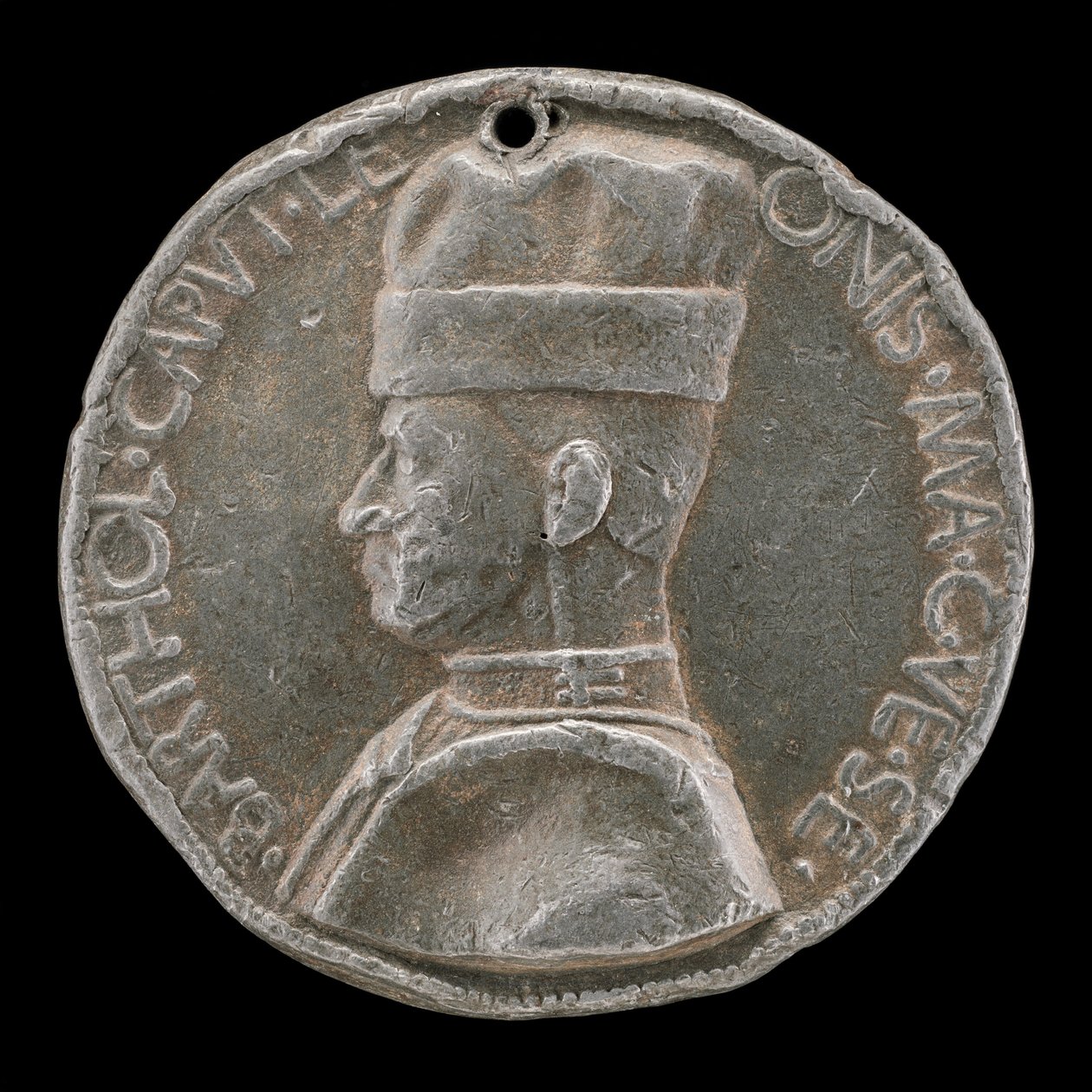 Bartolommeo Colleone of Bergamo, 1400-1475, Condottiere, 1454 or after by Marco Guidizani