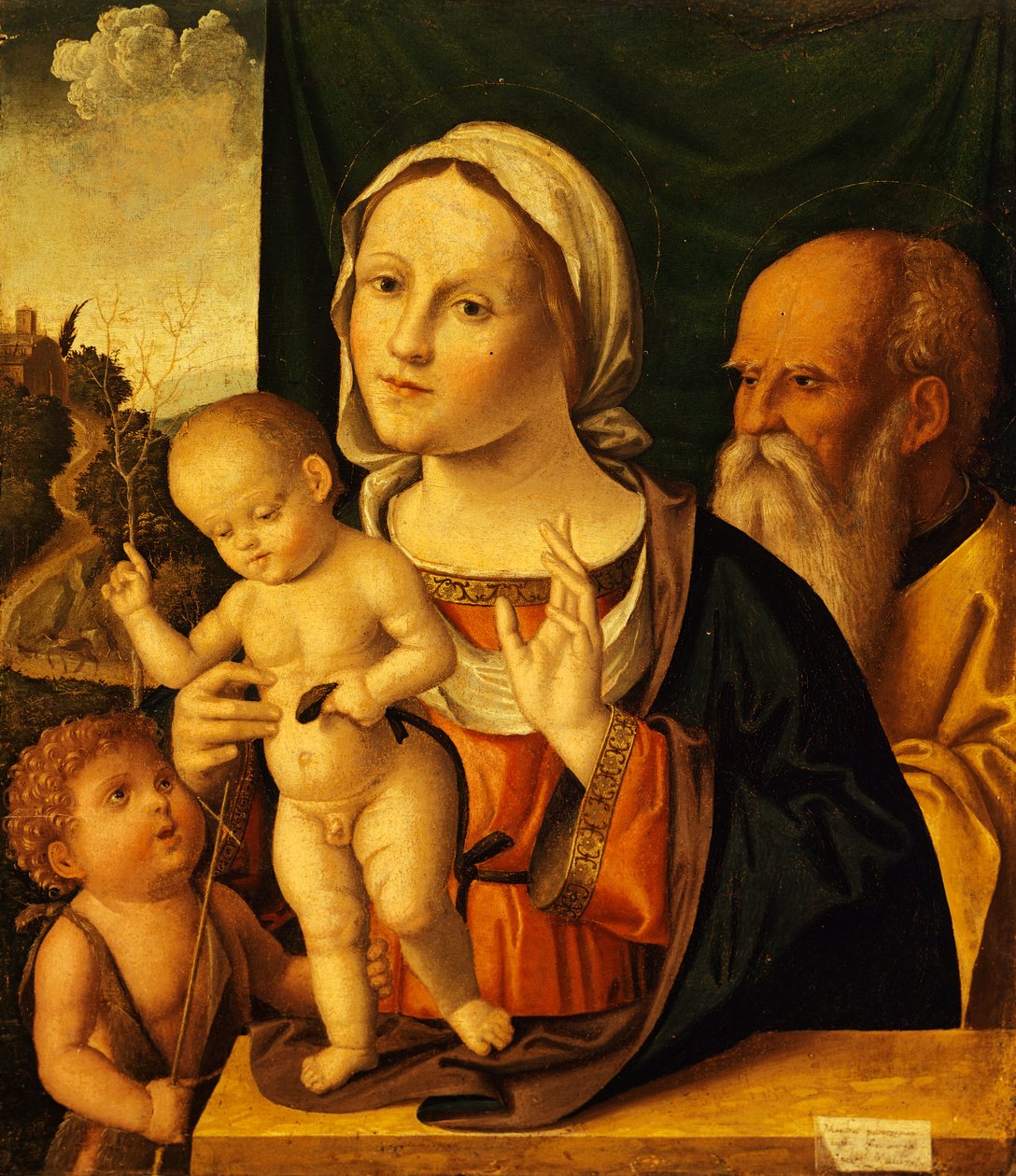 Holy Conversation by Marco Palmezzano