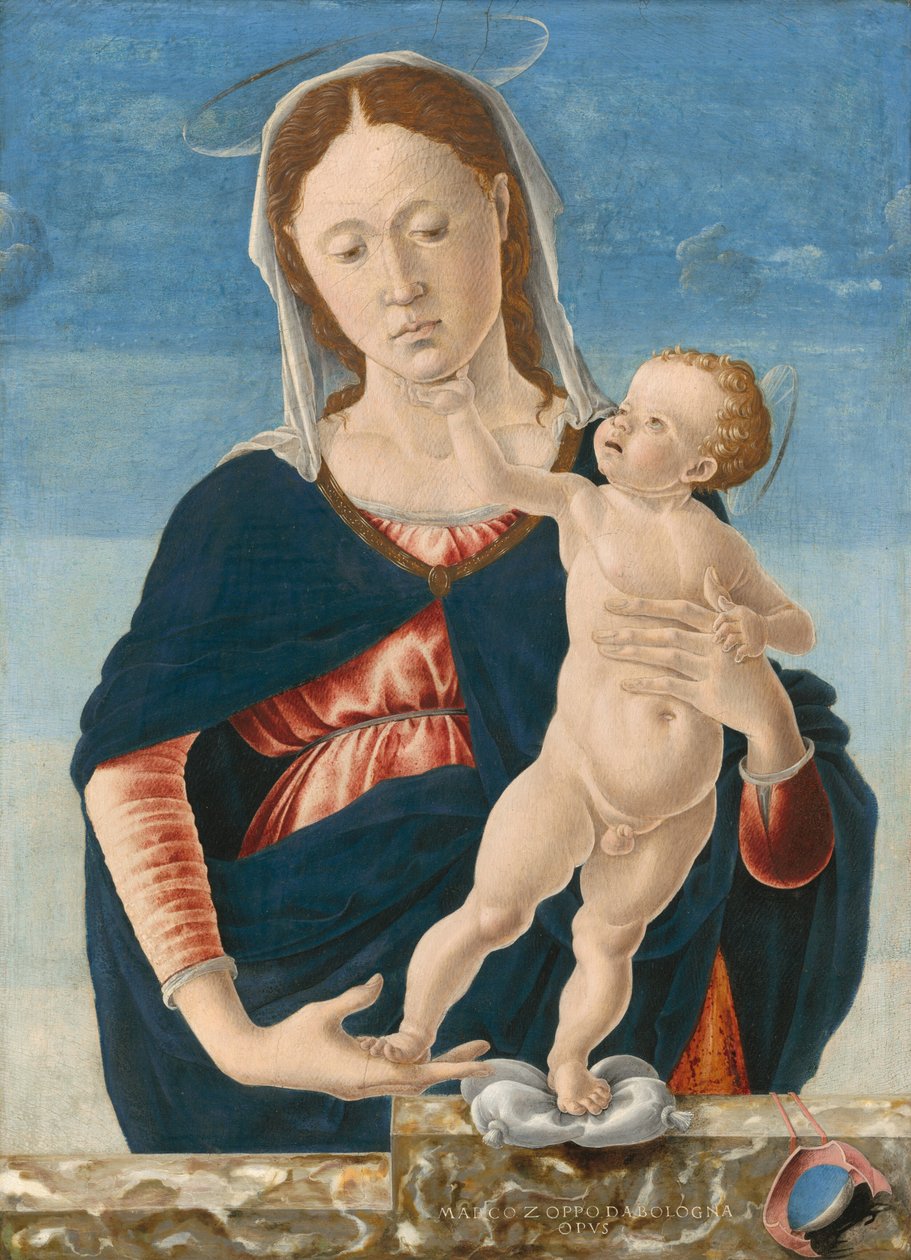 Madonna and Child by Marco Zoppo or Imitator
