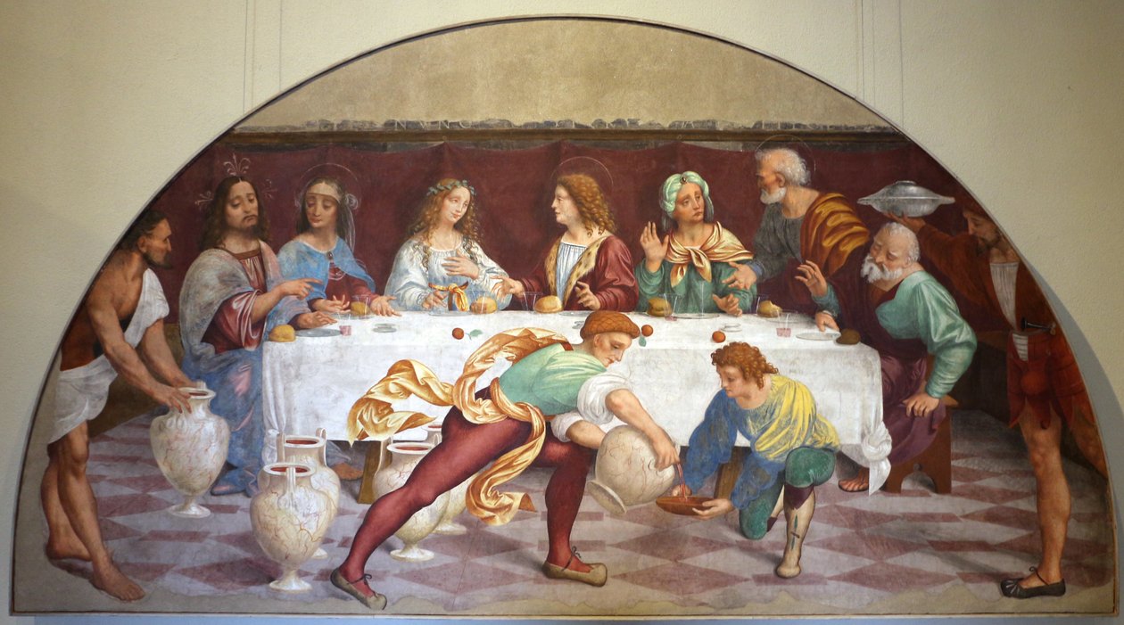 Marriage at Cana by Marco d