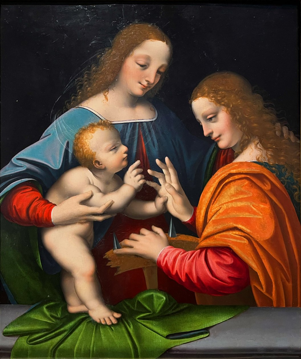 The Mystical Marriage of Saint Catherine by Marco d