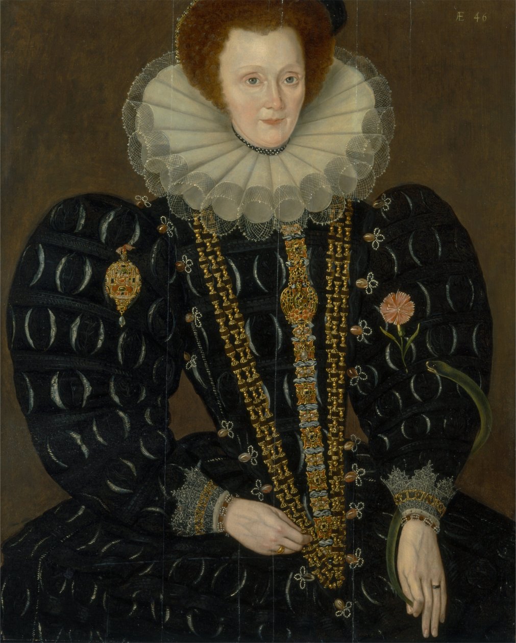 A Woman Called Lady Elizabeth Knightley by Marcus Garret Gheeraerts the Younger
