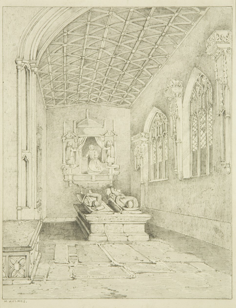 Monument in South Aisle of St Mark