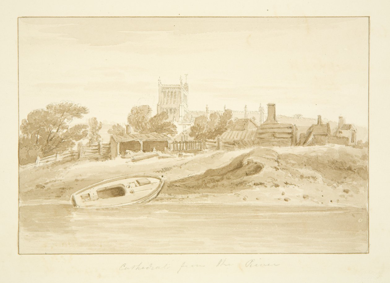 South View of Bristol Cathedral by Marcus H. Homes