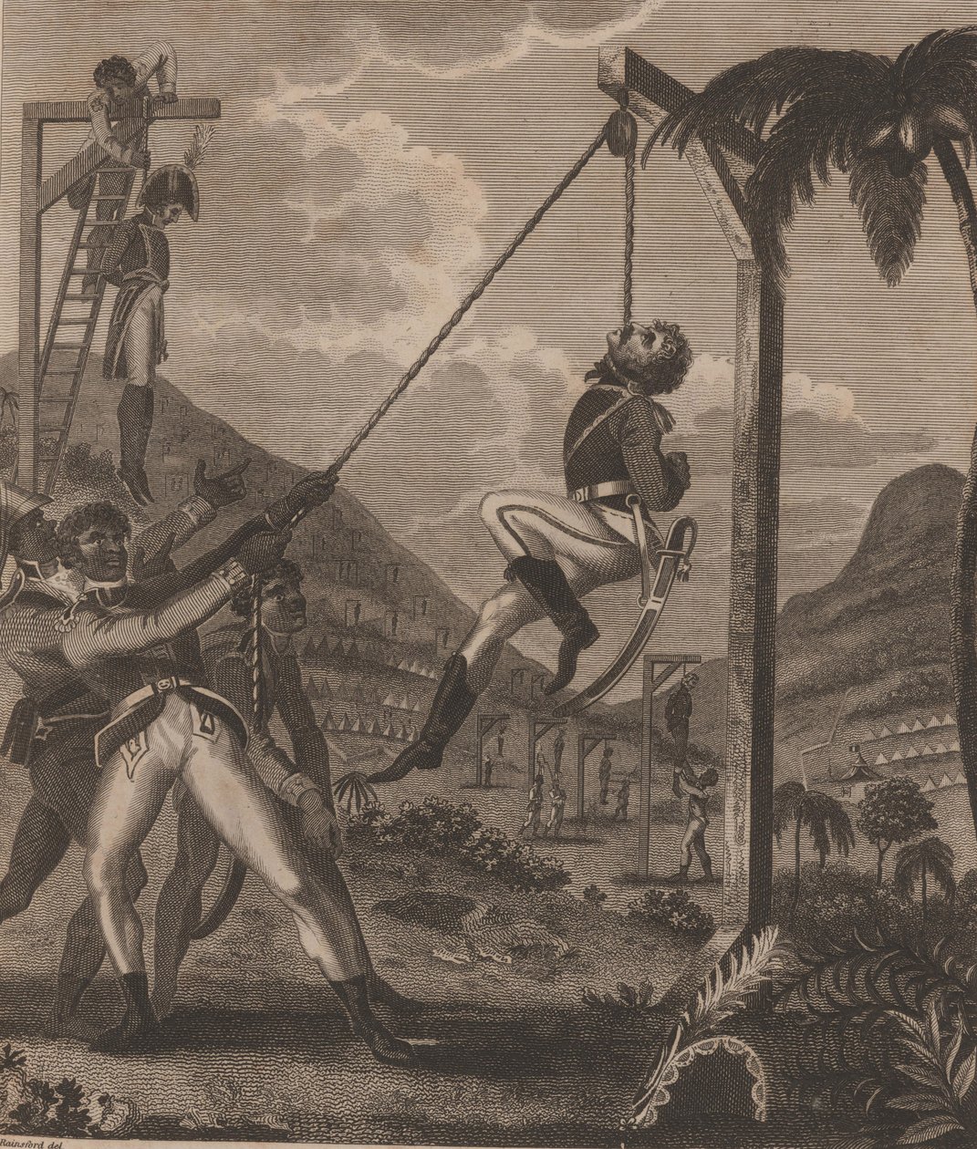 The Haitian Revolution. Slave Rebellion on the Night of 21 August 1791, 1805 by Marcus Rainsford