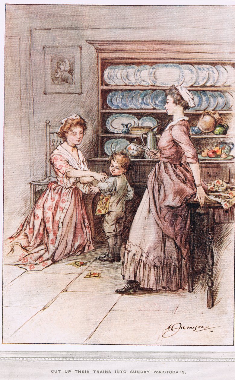 They Cut Up Their Trains into Sunday Waistcoats, Illustration from 