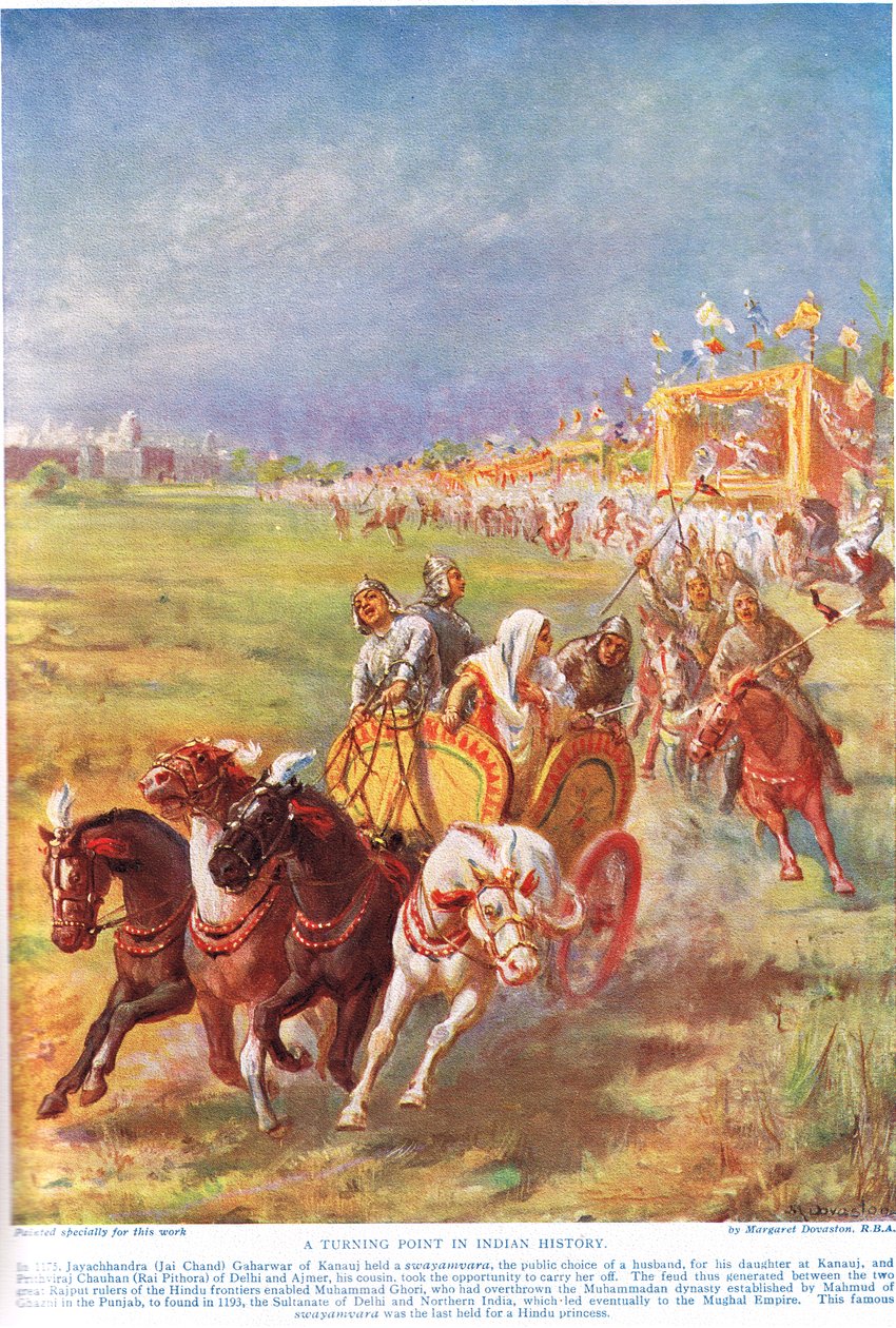 A Turning Point in Indian History, Illustration from 