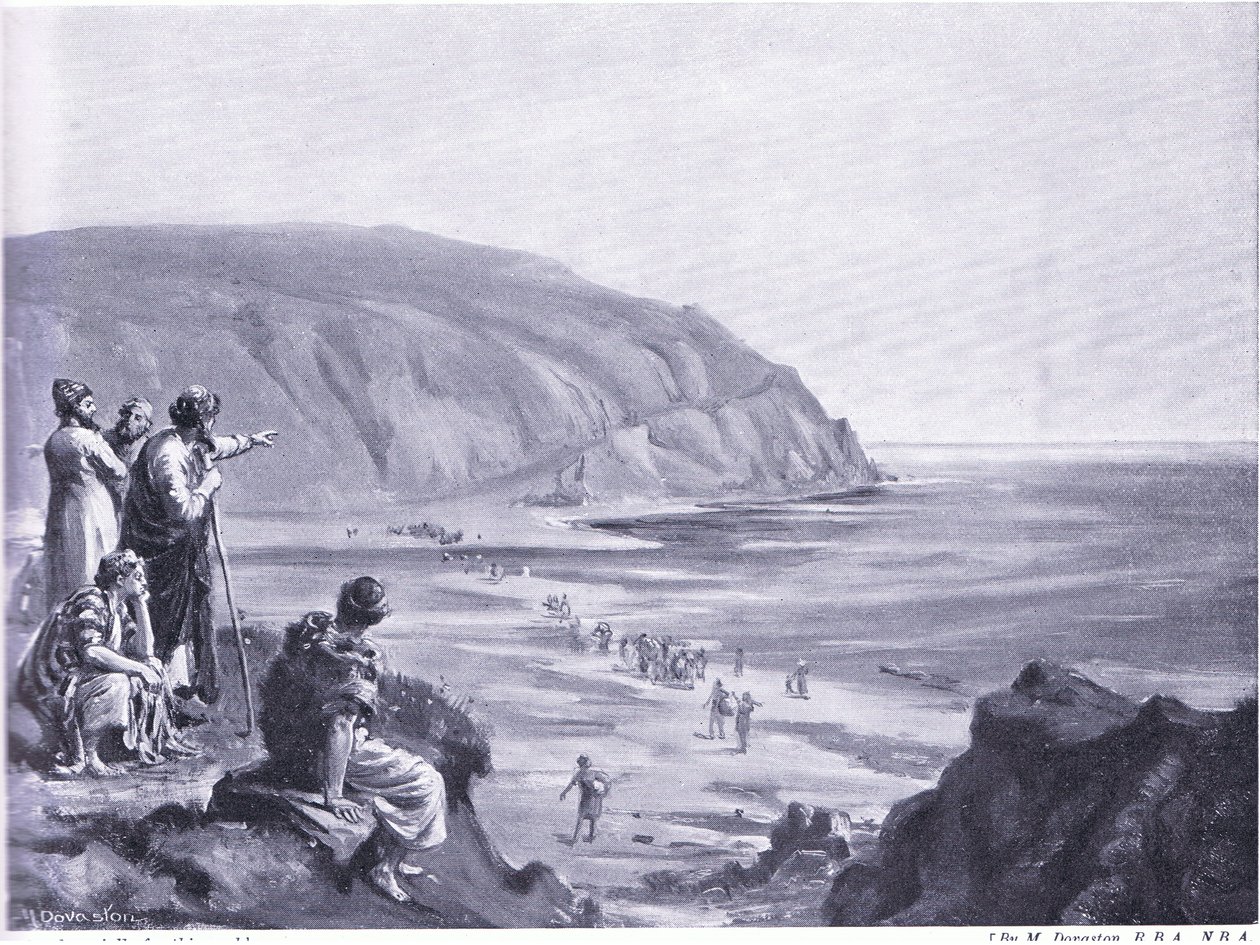 Arrival of the Founders of Phoenicia by Margaret Dovaston