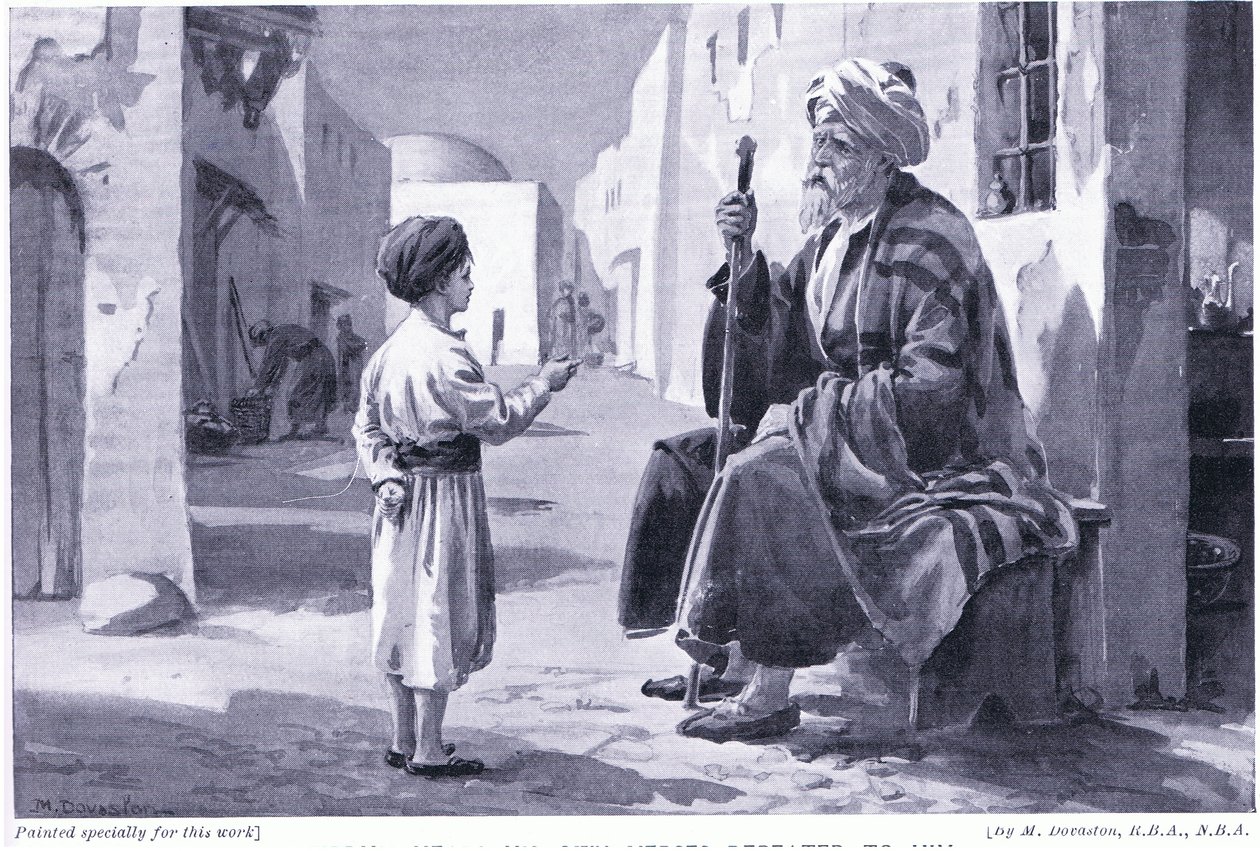 Ferdusi (941-1020 AD) Hears His Own Verses Repeated to Him by Margaret Dovaston