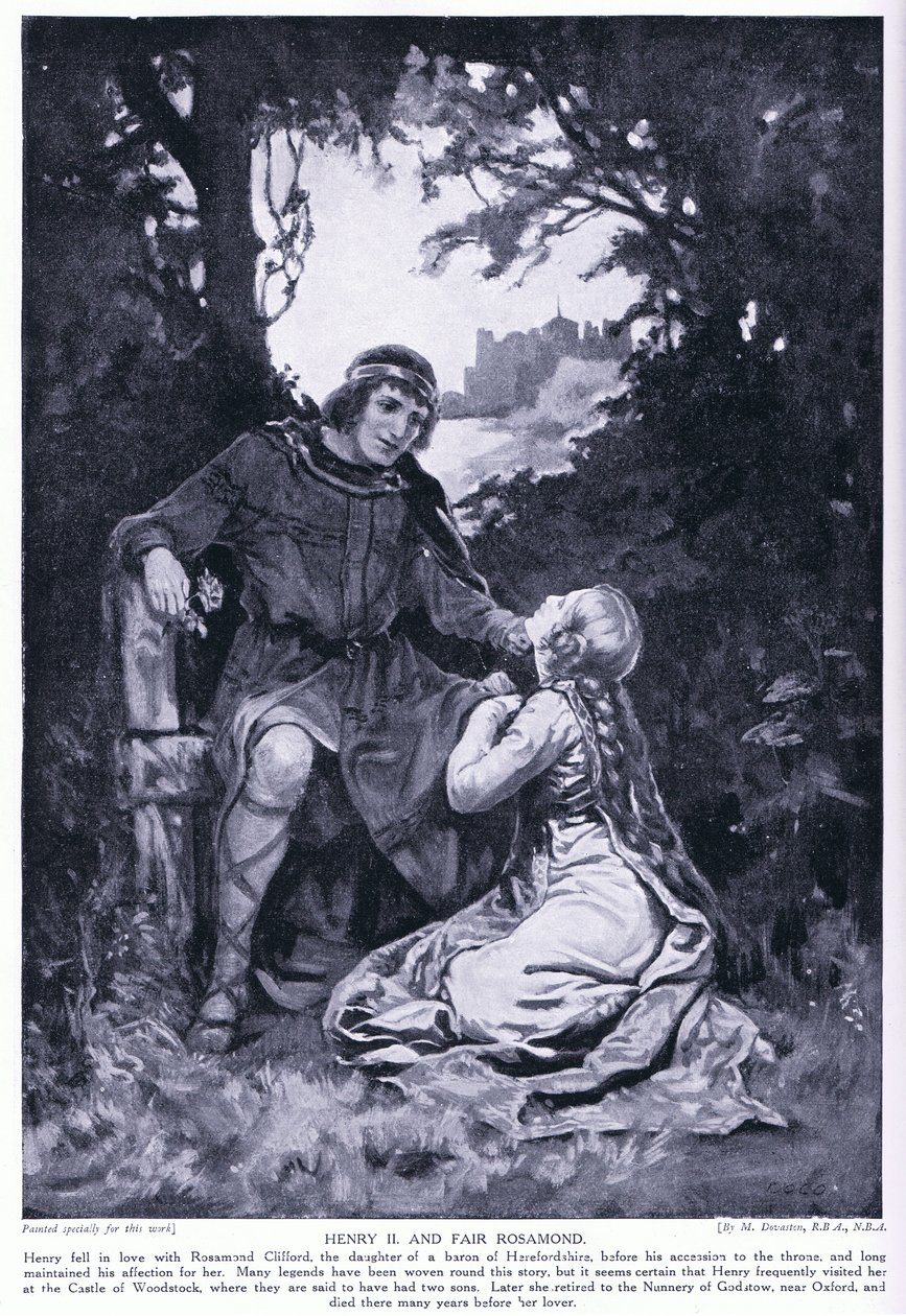 Henry II and fair Rosamund by Margaret Dovaston
