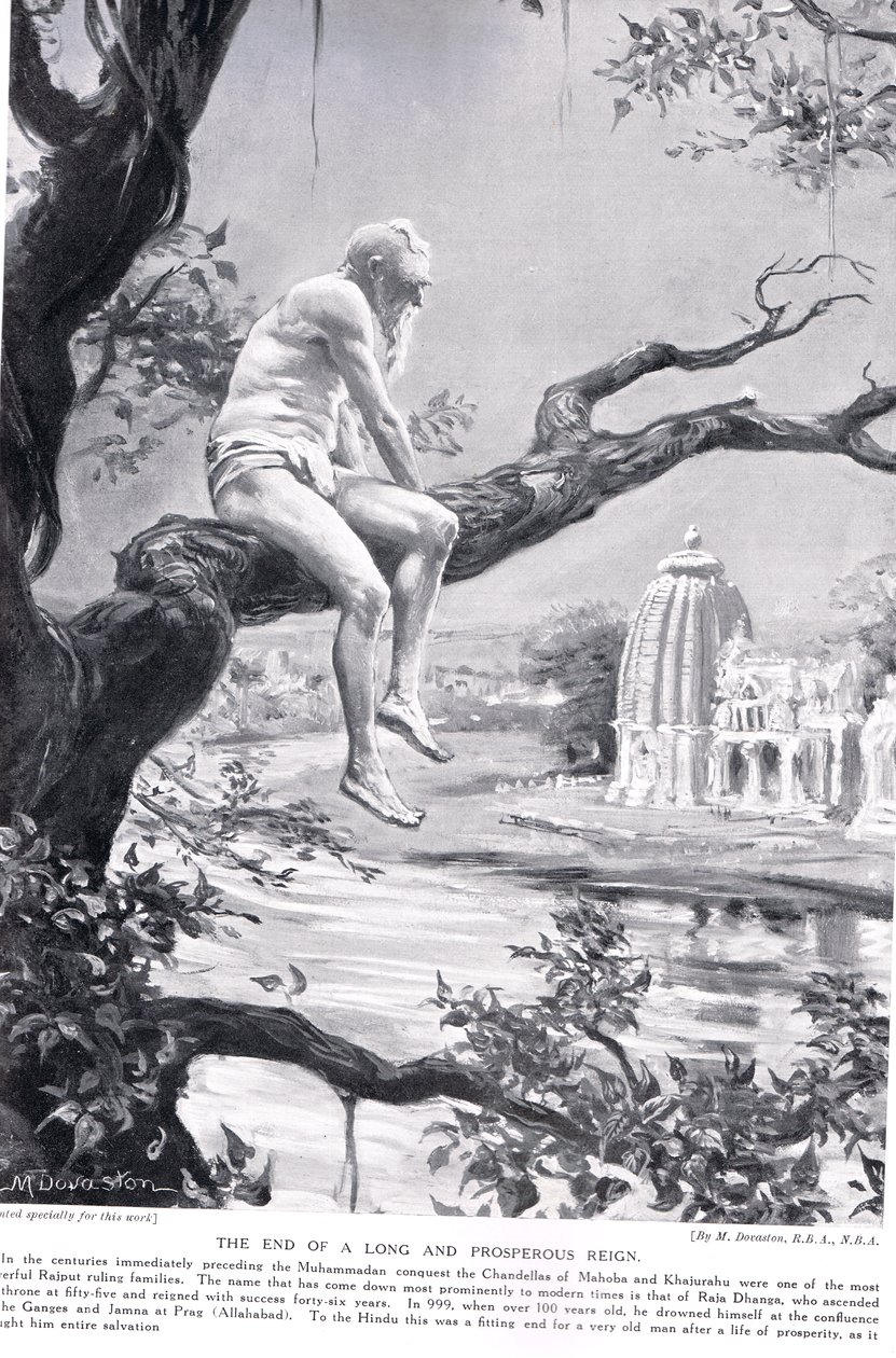 The End of a Long and Prosperous Reign, illustration from 