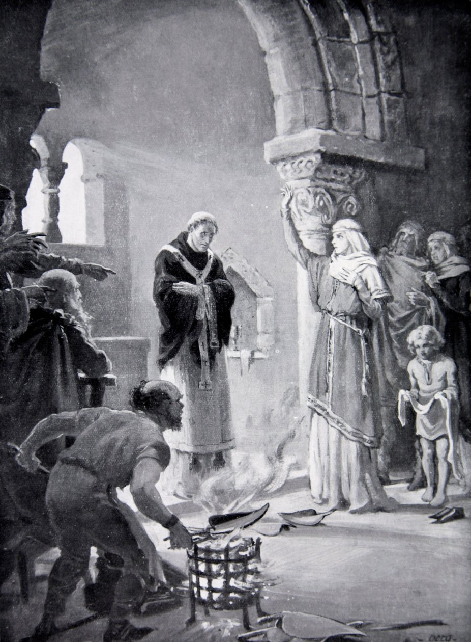 The Judgement of the Nine Ploughshares, illustration from 