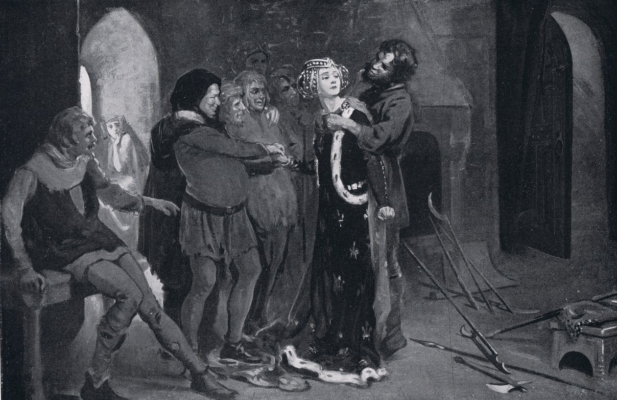 The Fair Maid of Kent Kissed by Insurgents AD 1381 by Margaret Dovaston