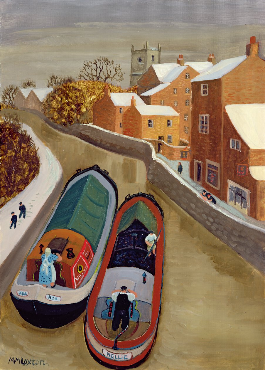 Narrow Boats by Margaret Loxton