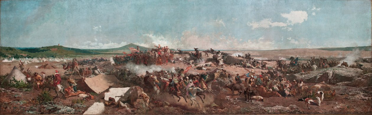 The Battle of Tetouan by Marià Fortuny Marsal