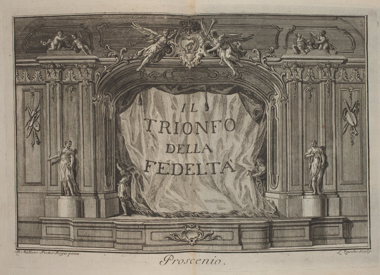 The Triumph of Fidelity. Pastoral Drama for Music by E.T.P.A. by Maria Antonia Walpurgis