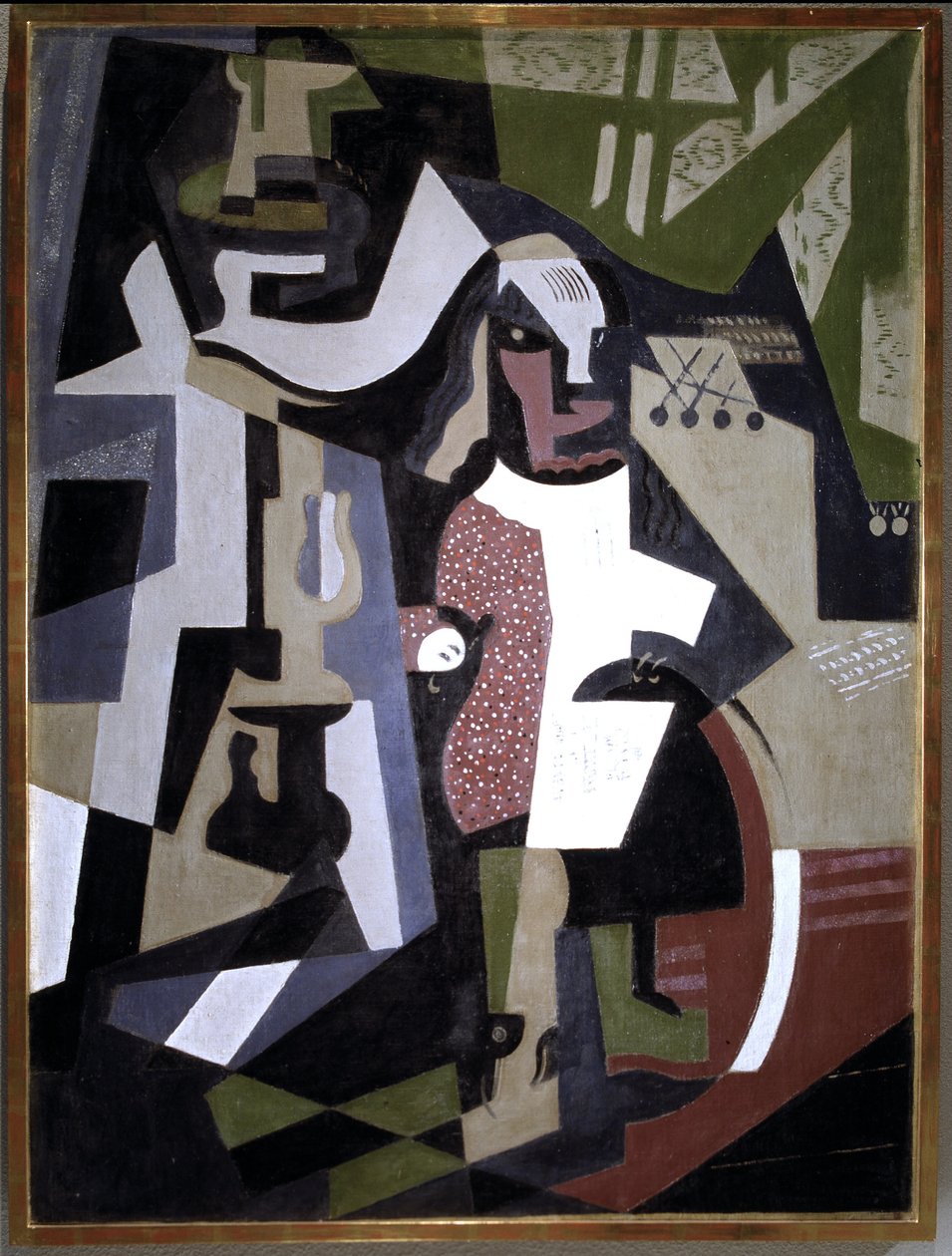 Composition with a Personage by Maria Blanchard