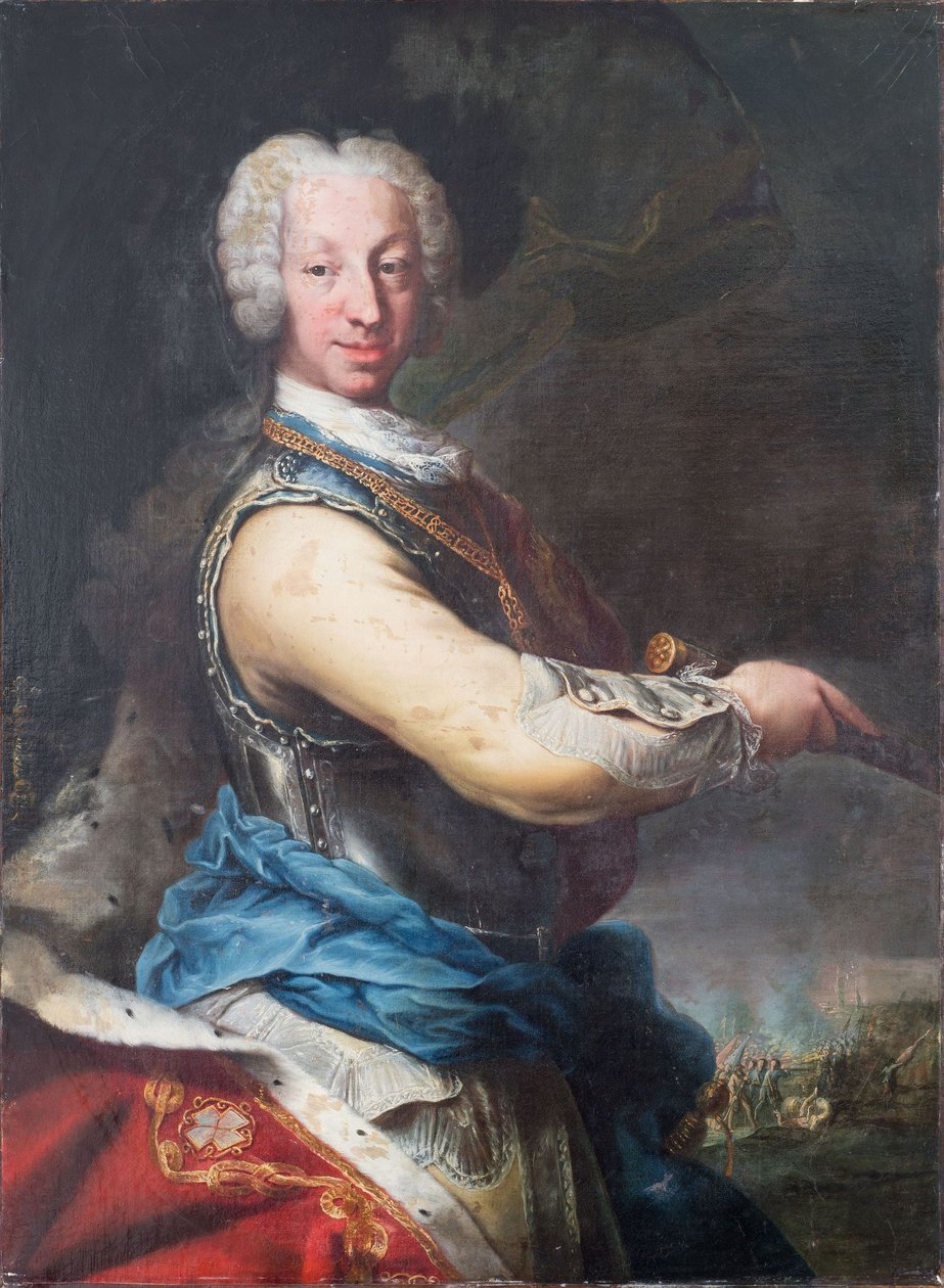 Portrait of Charles Emmanuel III by Maria Giovanna Clementi