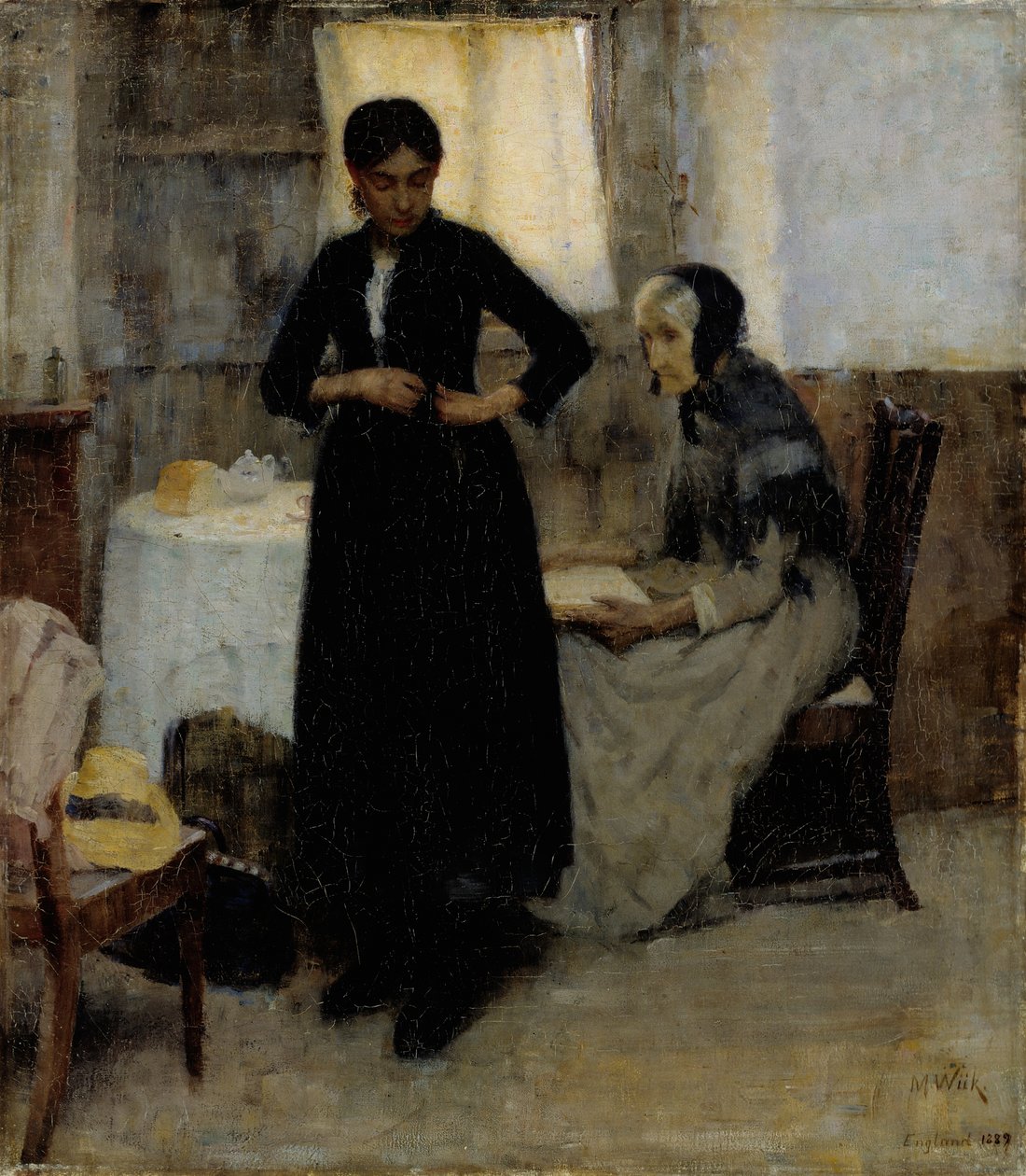 Out into the World, 1889 by Maria Wiik