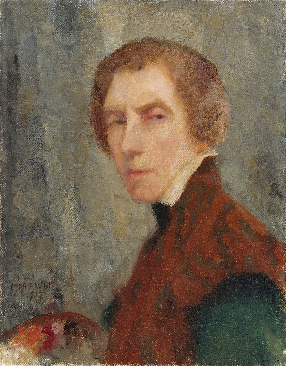 Self-Portrait by Maria Wiik