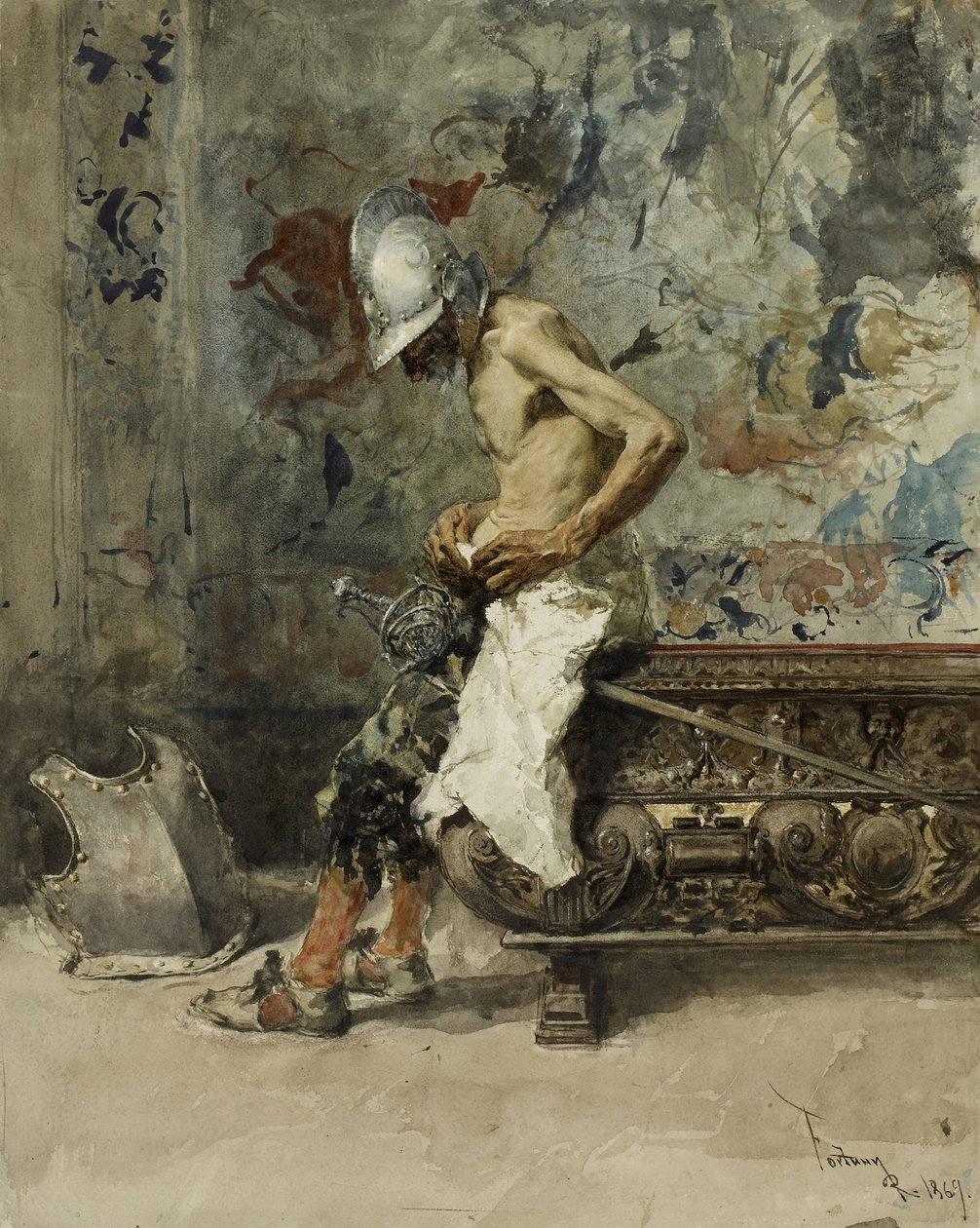 Don Quixote by Mariano Fortuny