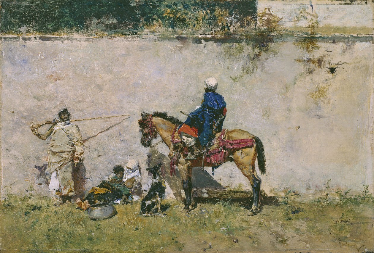 The Moroccans by Mariano Fortuny y Marsal