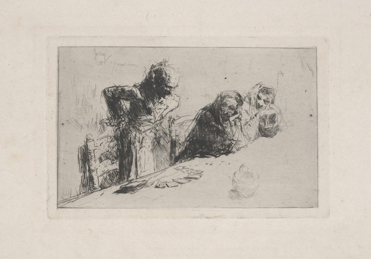 Card Players by Mariano José María Bernardo Fortuny y Carbó