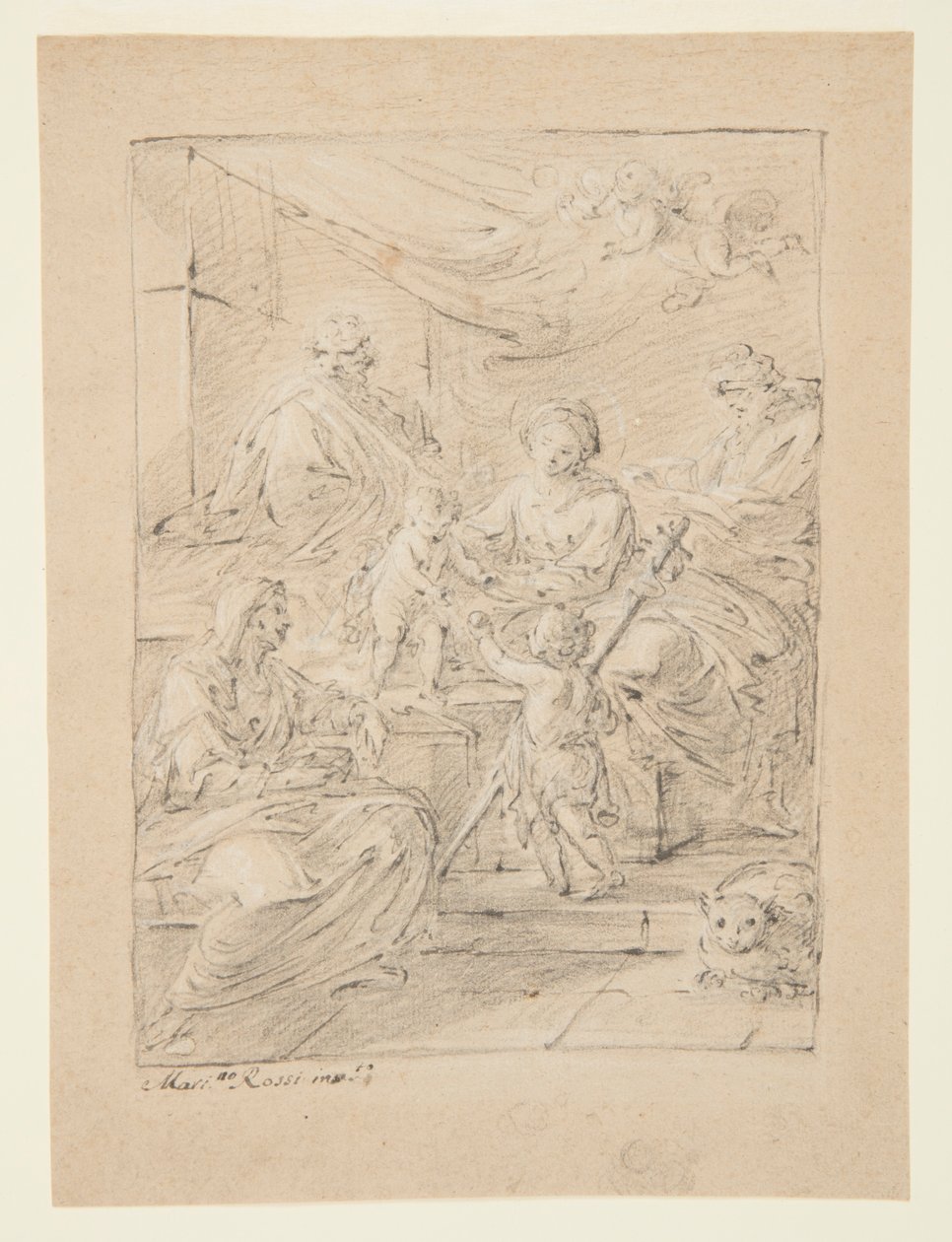The Holy Family by Mariano Rossi