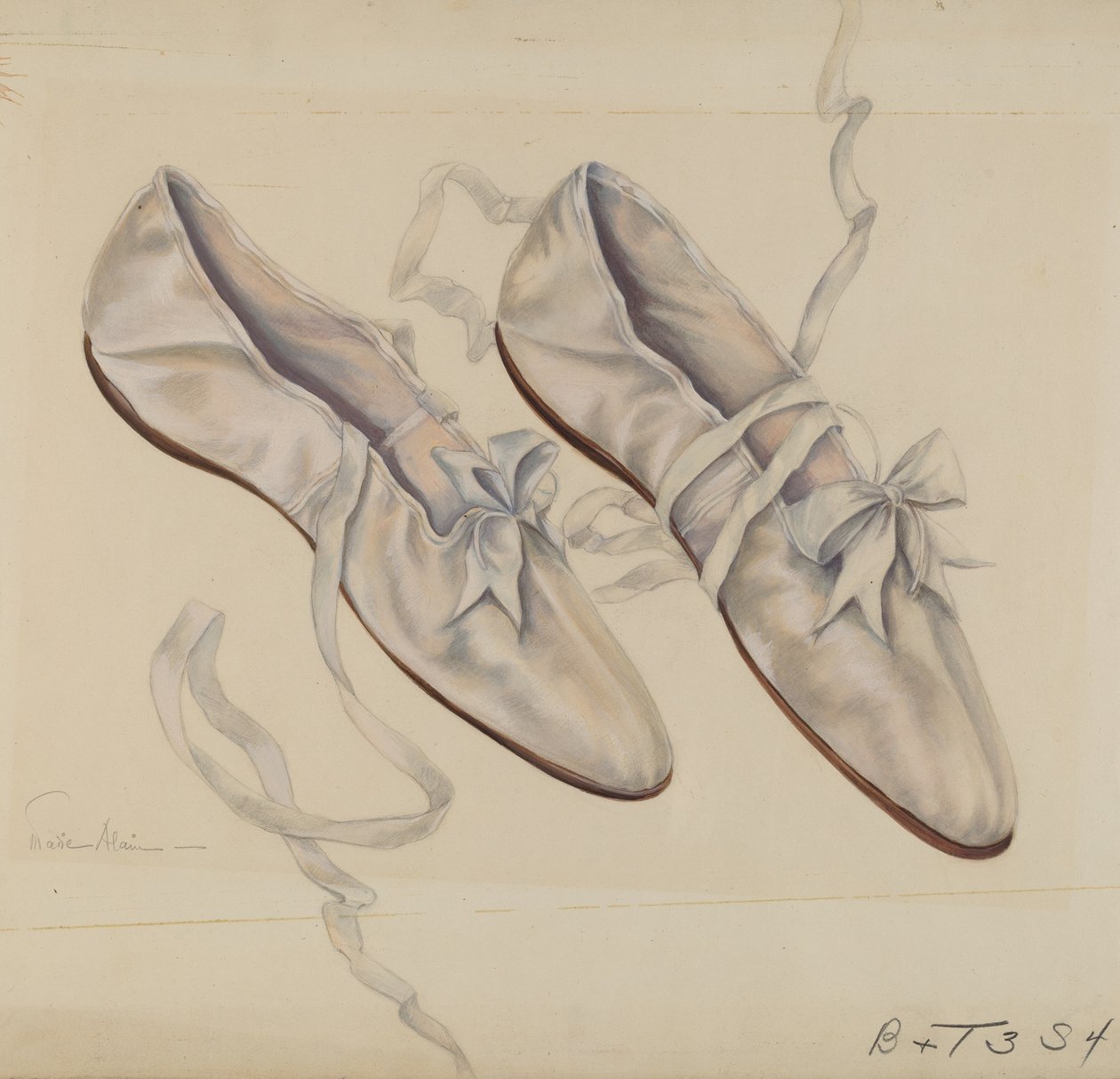 Walking Slippers, c. 1936 by Marie Alain