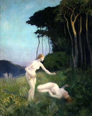 Woodland Nymphs by Marie Auguste Emile Rene Menard