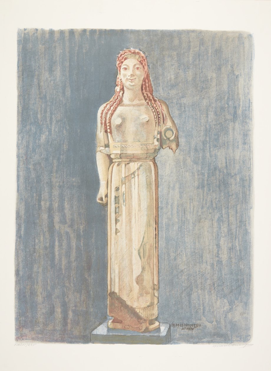 Archaic Greek Kore (Athens) by Marie Henriques