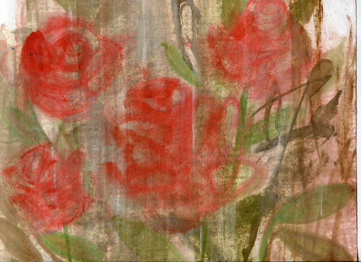 Red roses by Marina Falco