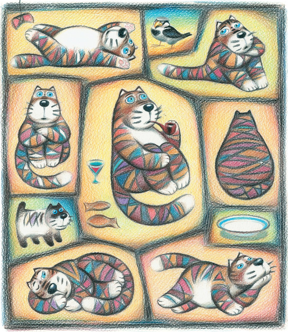 Day of a Cat by Marina Leskova