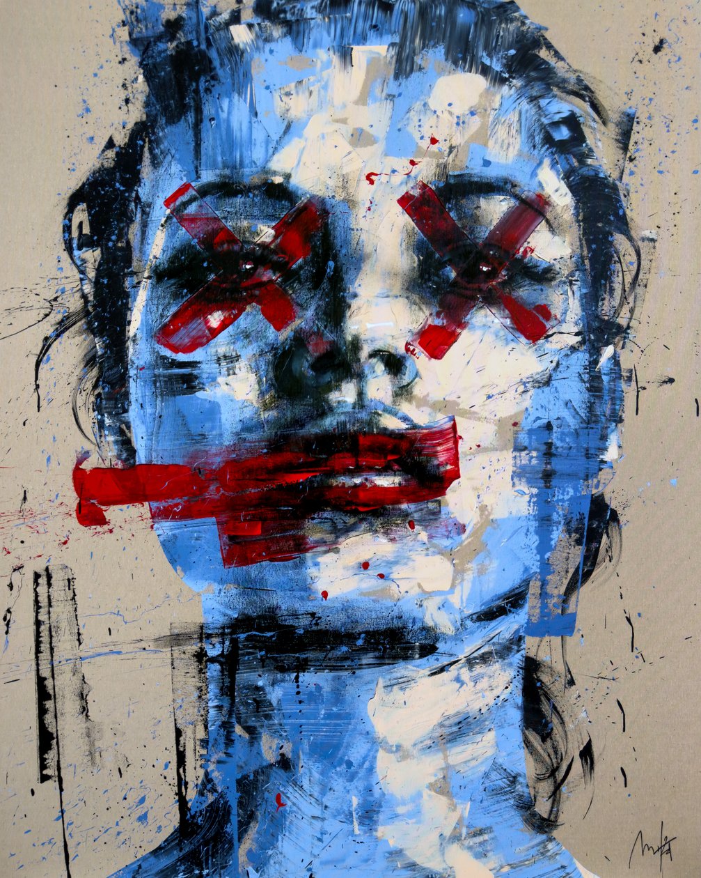 Blue Red Kate, 2024 by Mario Henrique