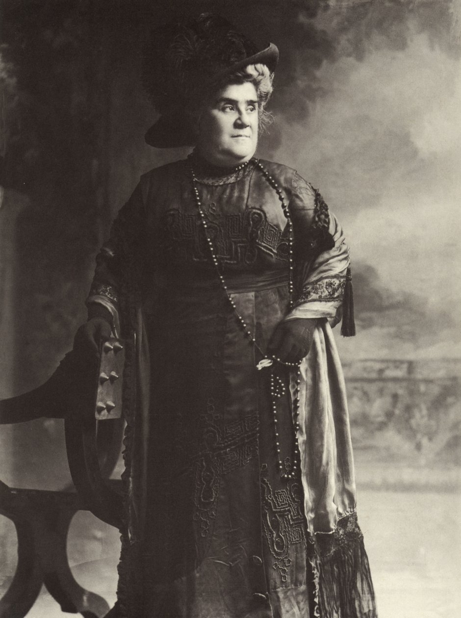 Italian Writer and Journalist Matilde Serao by Mario Nunes Vais