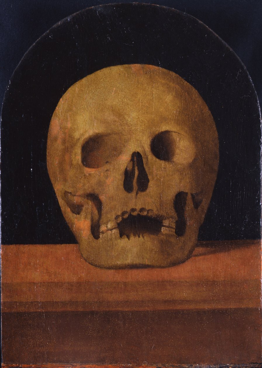 Memento Mori. The Back Side of the Triptych, 1500 by Mariotto Albertinelli