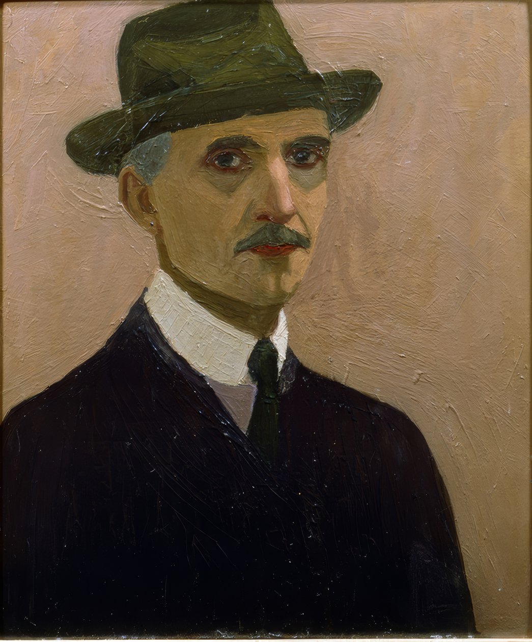 Self-Portrait Marius Borgeaud by Marius Borgeaud