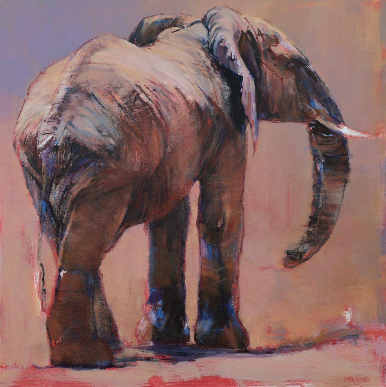Behind, Loisaba by Mark Adlington