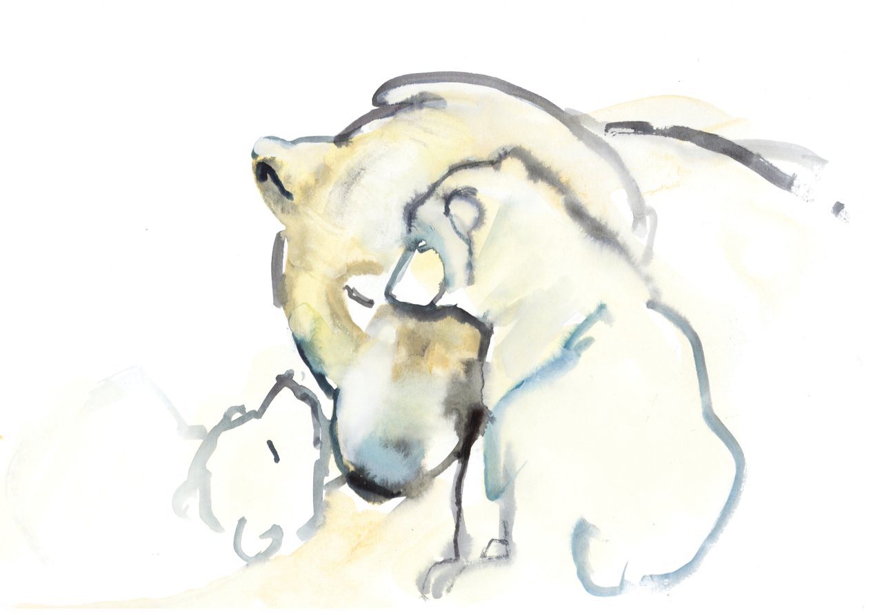 Mother and Twins, 2015 by Mark Adlington