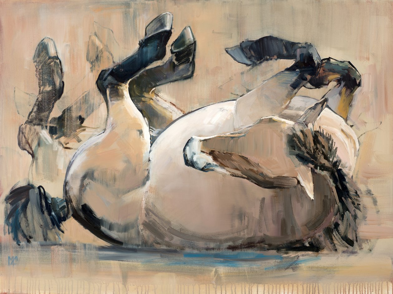 Roll, (Przewalski), 2014 by Mark Adlington