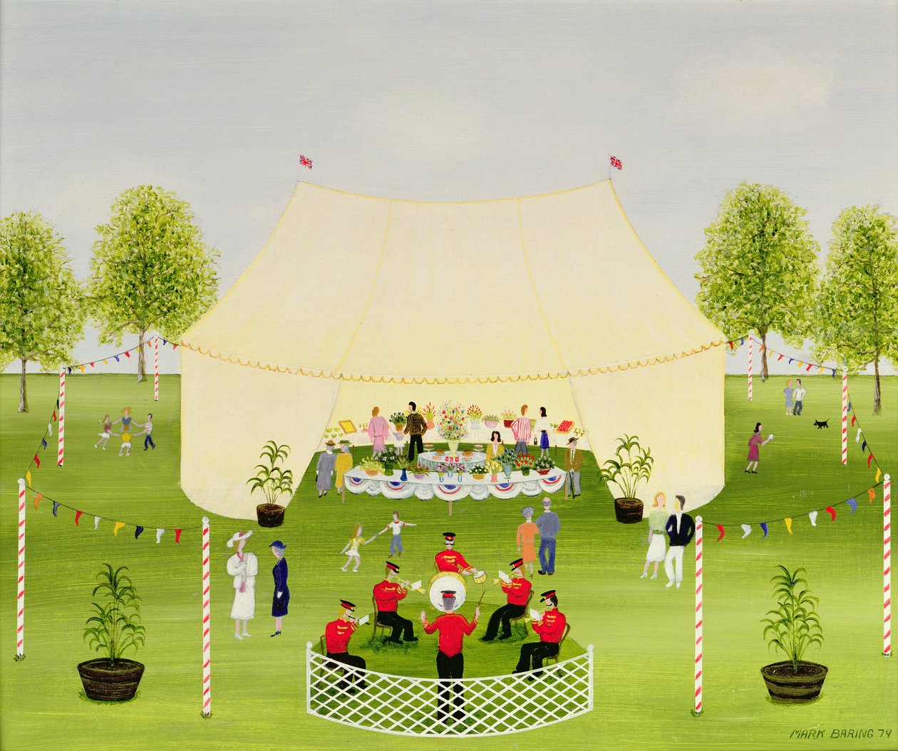 The Garden Party by Mark Baring