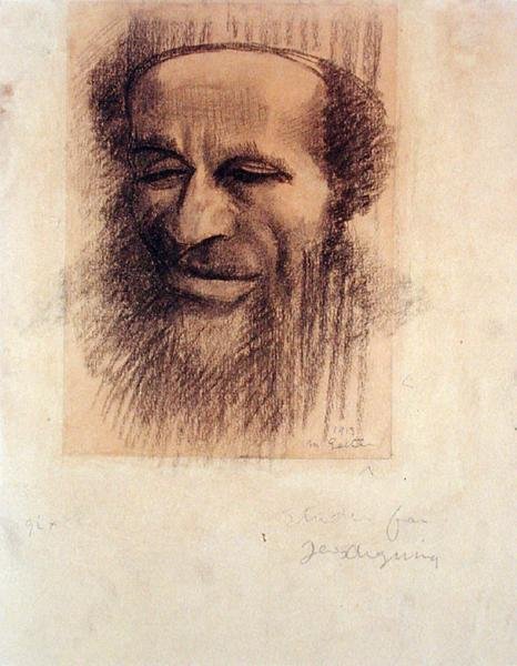 Head of a Rabbi, c.1910 by Mark Gertler