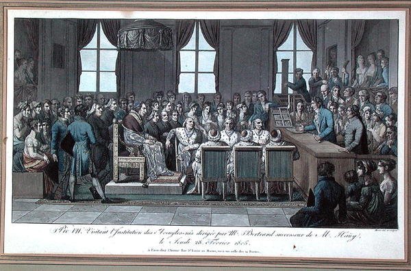 Pope Pius VII Visiting l