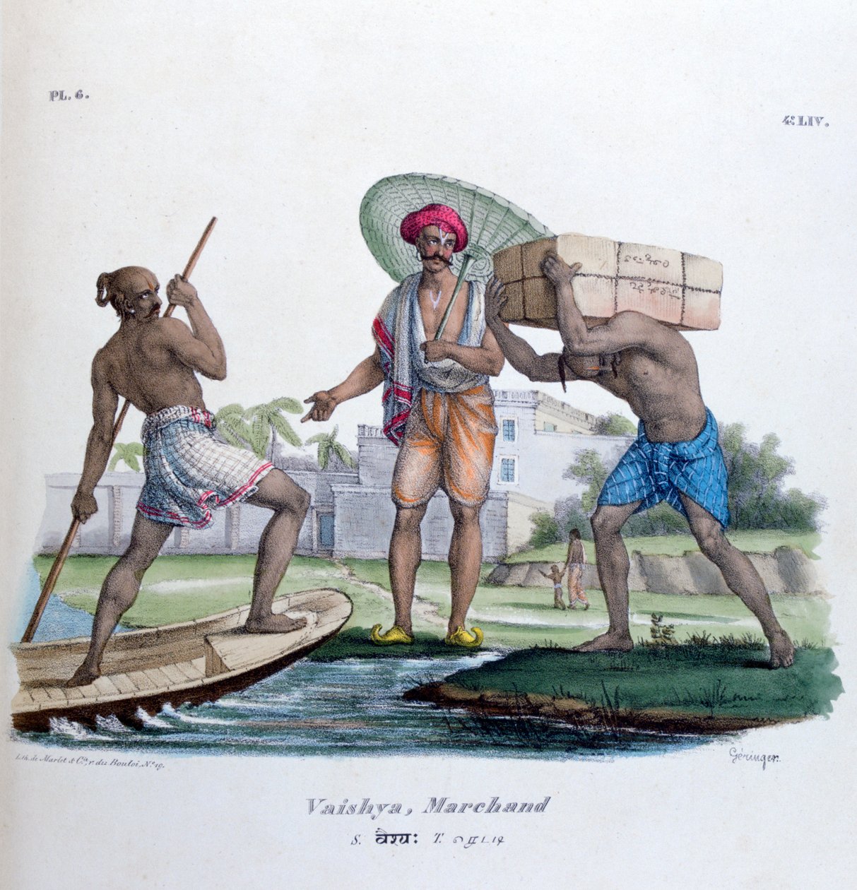 Merchant, 1828 by Marlet et Cie